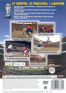 UEFA Euro 2004 - Portugal box cover back